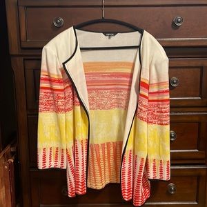 Misook xl knit jacket